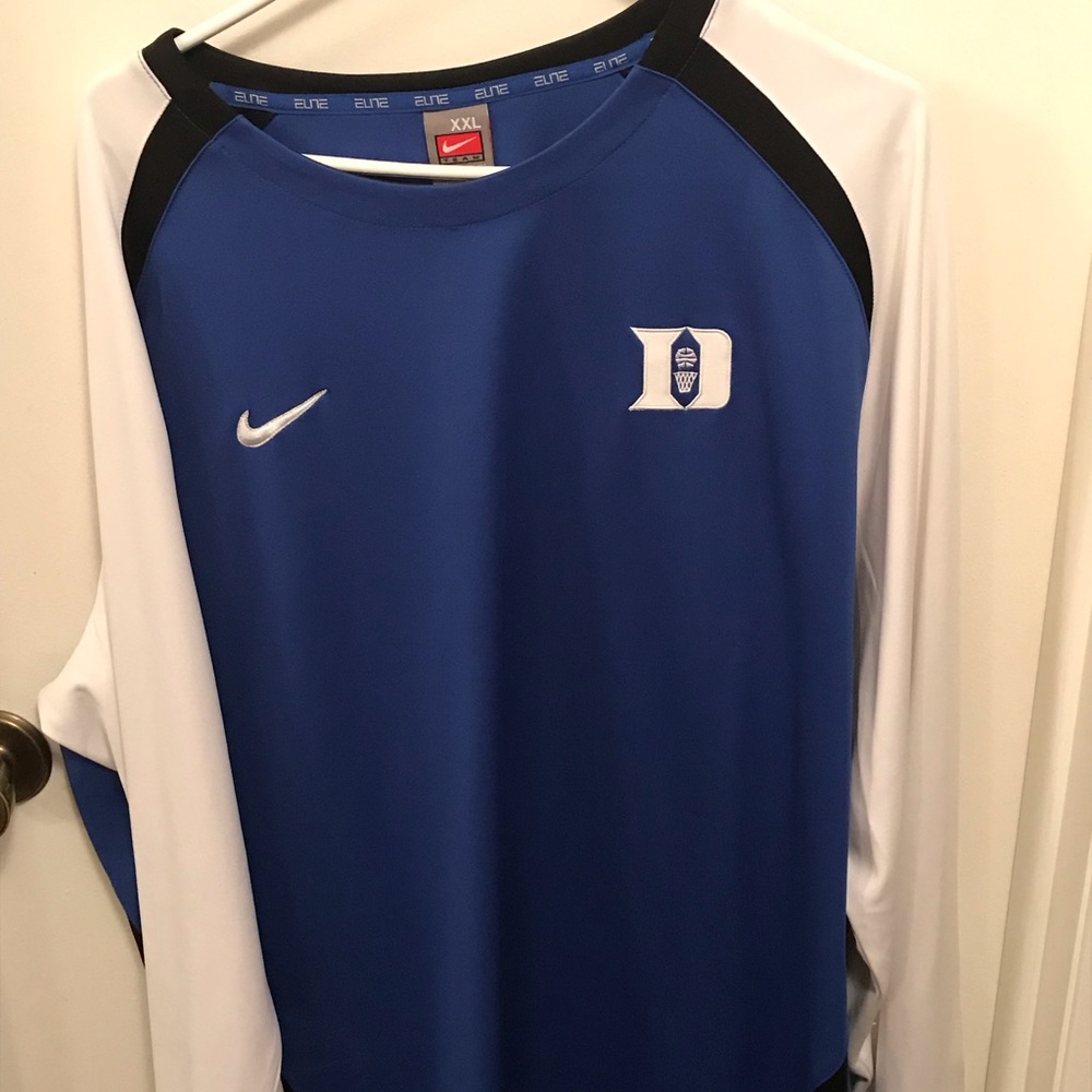 Nike Duke Blue Devils elite shooting shirt